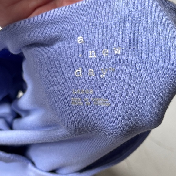 A New Day Lavender V-Neck Women's Top - Picture 7 of 8